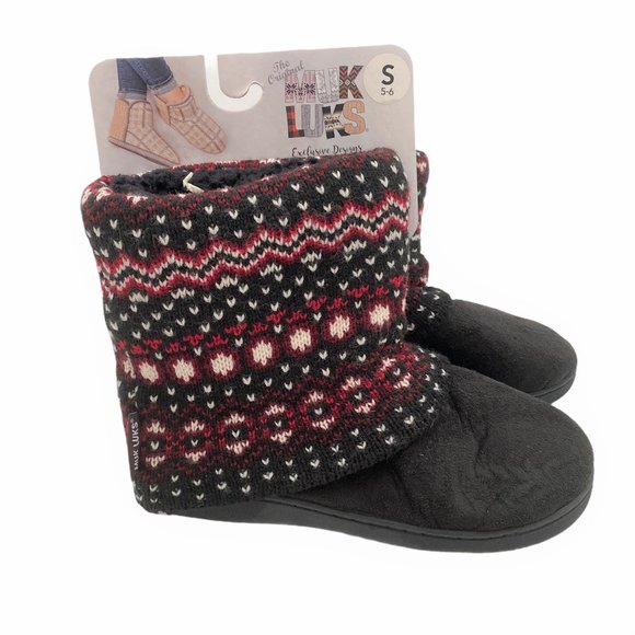 NEW MUK LUKS Womens 16829 Closed Toe Slippers - Picture 5 of 6